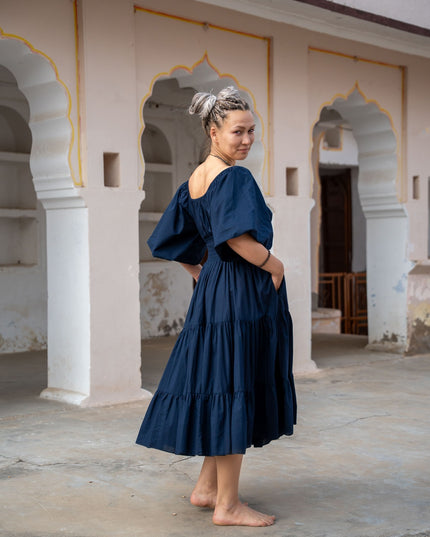Tara Jurk Midi Marine