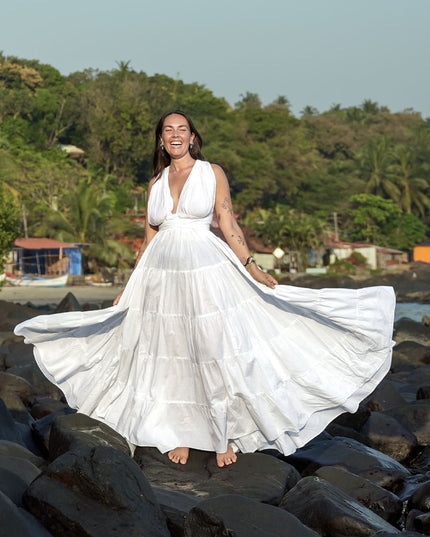 Durga - de ultieme zomerjurk Wit