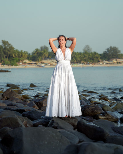 Durga - de ultieme zomerjurk Wit