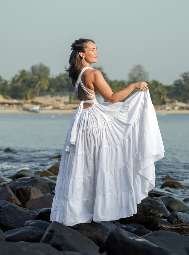 Durga - de ultieme zomerjurk Wit