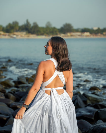 Durga - de ultieme zomerjurk Wit