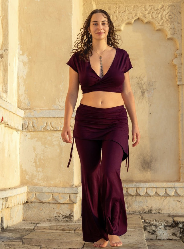Ananda Pant Burgundy