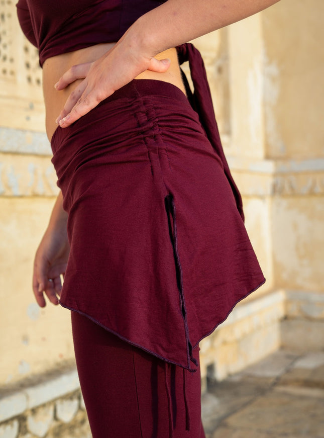 Ananda Pant Burgundy