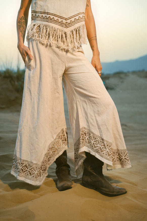 Nomad Flow broek Gebroken wit