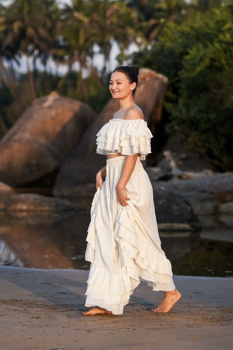 Real Gypsy Skirt Moss Green