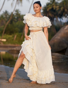 Real Gypsy Skirt Moss Green