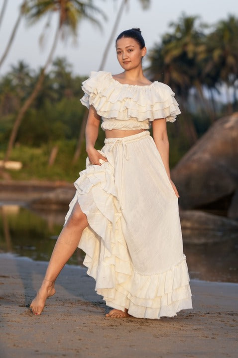 Real Gypsy Skirt Moss Green