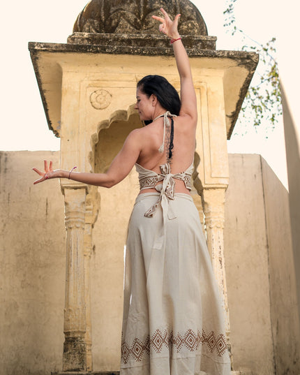 Mystic Mesa Zomertop Gebroken Wit