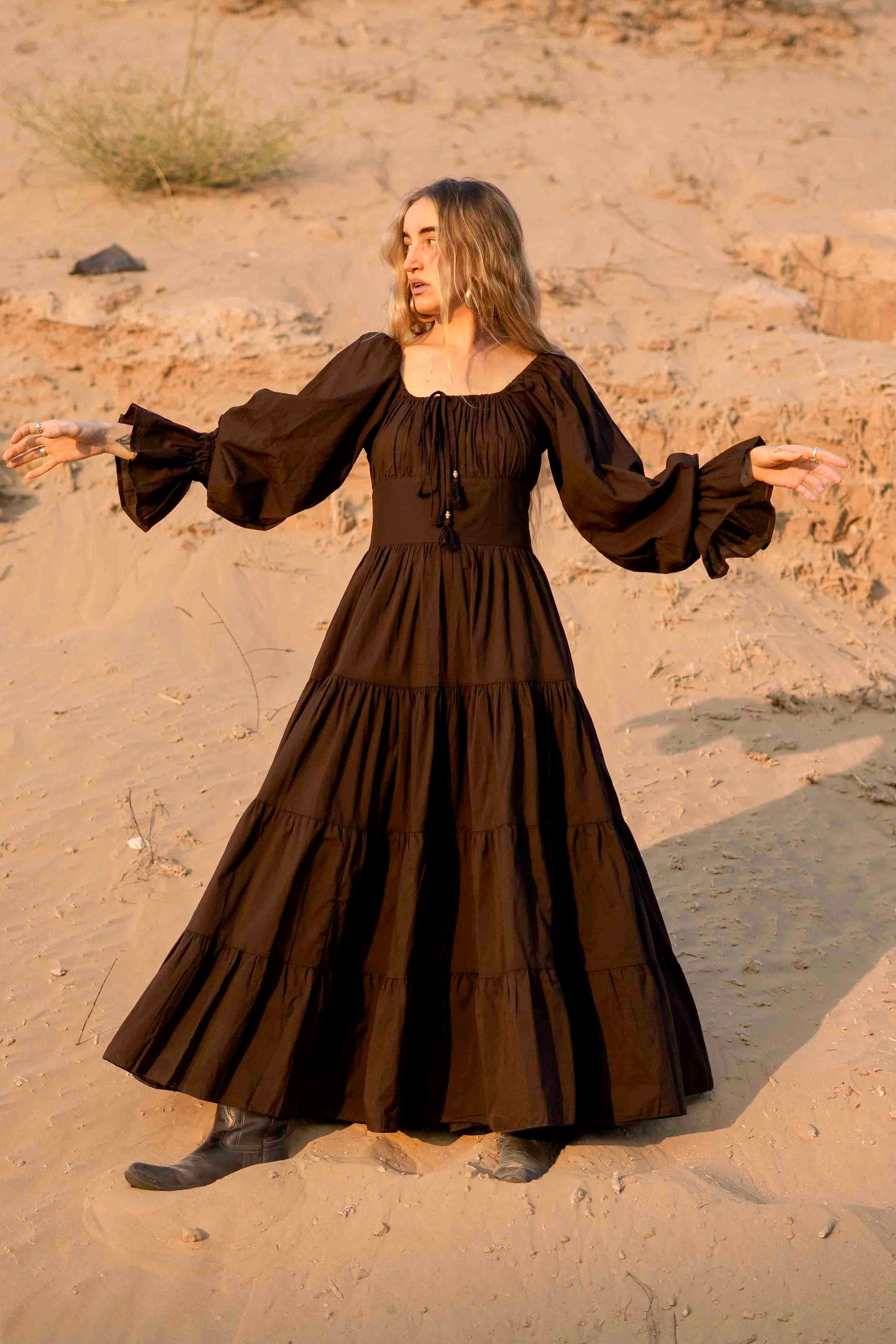 Bohemian Lange jurk Plus size 12 kleuren – The TwoSisters