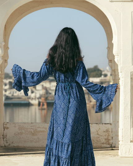 Lilith bohemian lange jurk