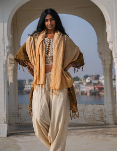 Zenya Harem Pant Gebroken wit