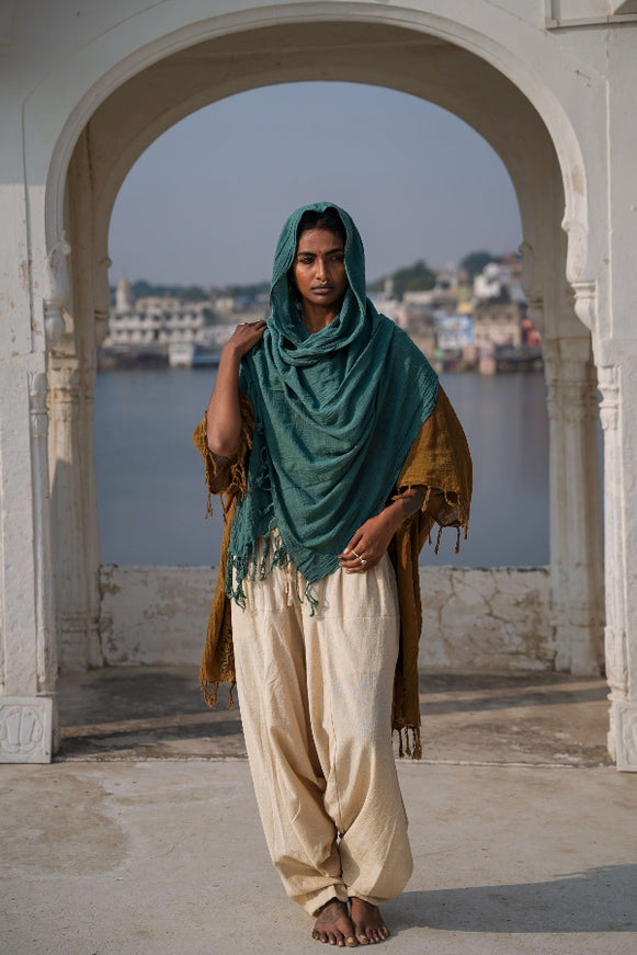 Zenya Harem Pant Gebroken wit