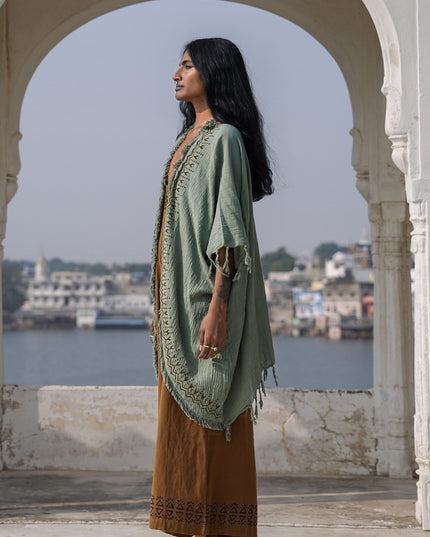 Terra Soul Kimono Jade Green