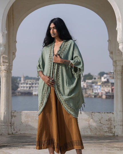 Terra Soul Kimono Jade Green