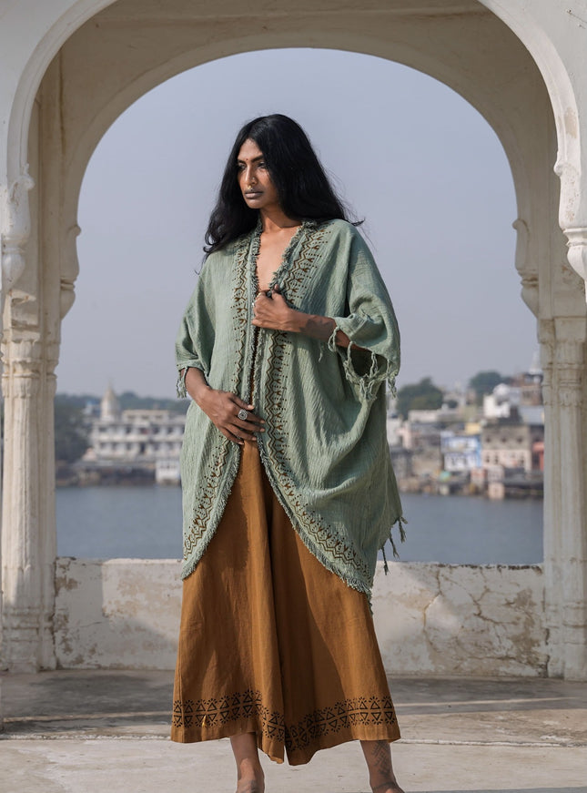 Terra Soul Kimono Jadegroen