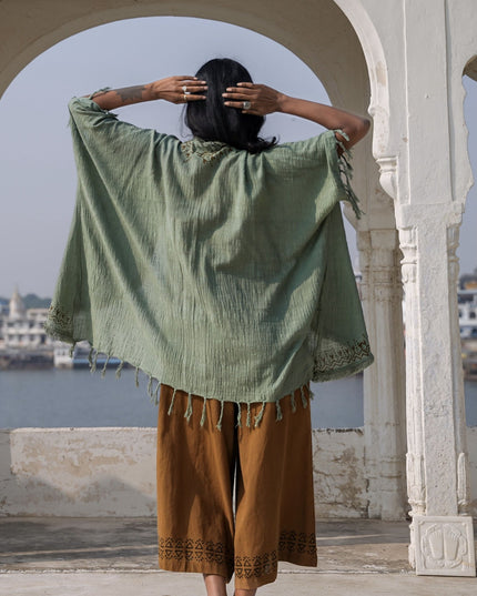 Terra Soul Kimono Jade Green