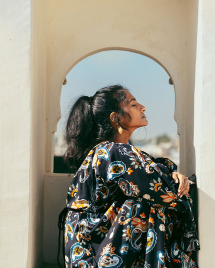 Lilith bohemian lange jurk