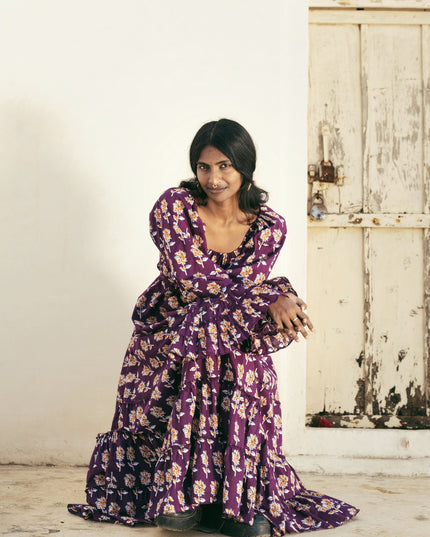 Lilith bohemian lange jurk