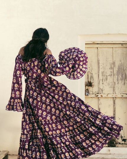 Lilith bohemian lange jurk