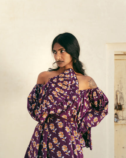 Lilith bohemian lange jurk