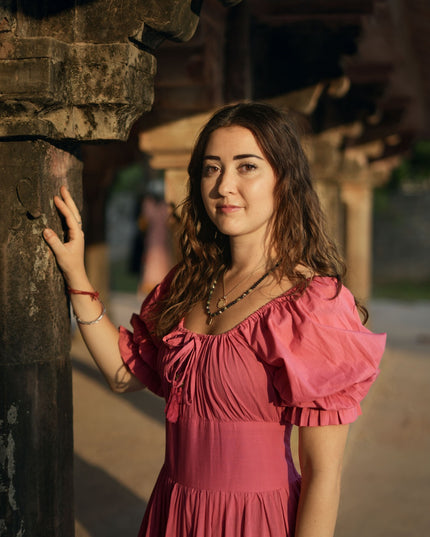Vaiana Zomerjurk Roze