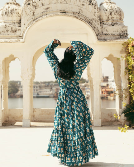 Lilith bohemian lange jurk