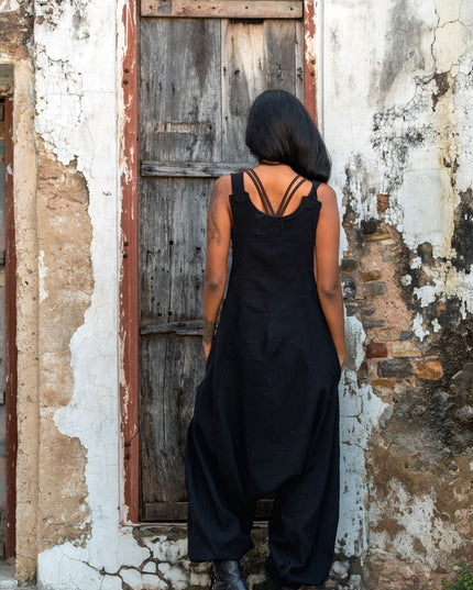 Sunlit Trails Jumpsuit Off White 