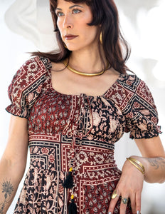 Vaiana Zomerjurk - Korte mouw print