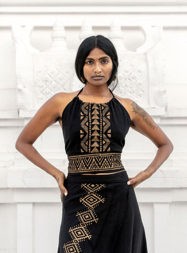 Mystic Mesa Zomertop zwart