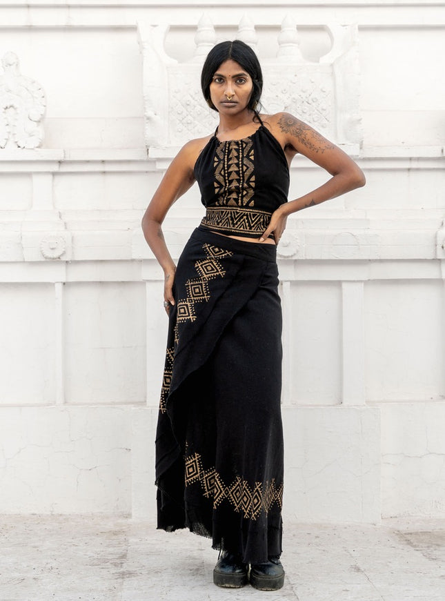 Mystic Mesa Zomertop zwart