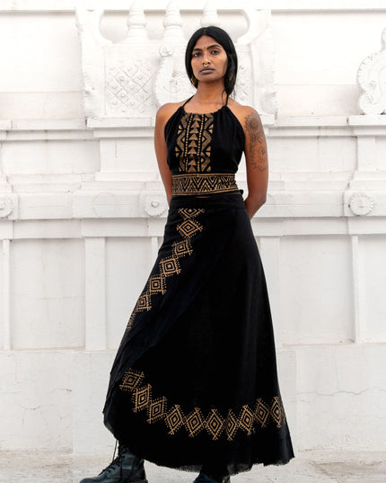 Mystic Mesa Omslagrok Zwart