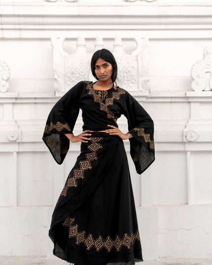 Mystic Mesa Omslagrok Zwart