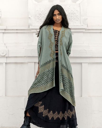 Mystic Mesa Summer Top Black