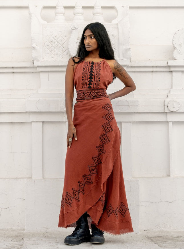 Mystic Mesa Omslagrok Terracotta