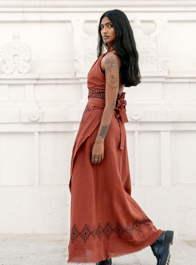 Mystic Mesa Omslagrok Terracotta