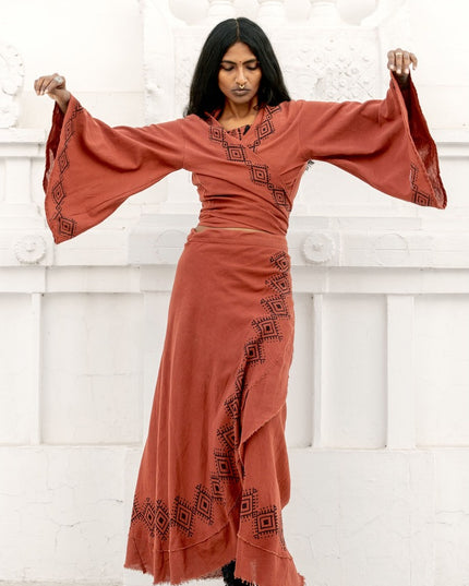 Mystic Mesa Wraptop Terracotta