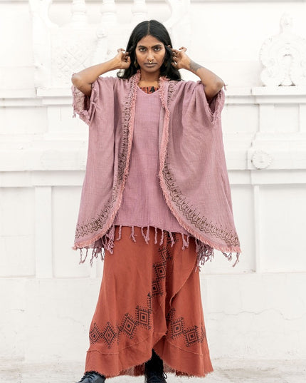 Terra Soul Kimono Old Pink