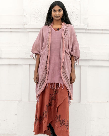 Terra Soul Kimono Old Pink