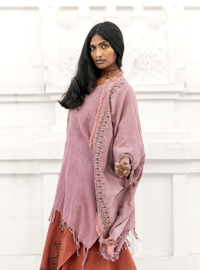 Terra Soul Kimono Oud Roze