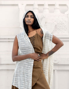 Rhea Boho Cardigan Off White