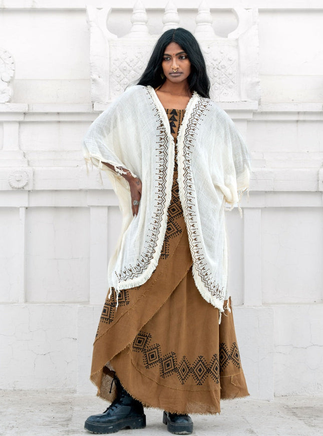 Terra Soul Kimono Gebroken Wit