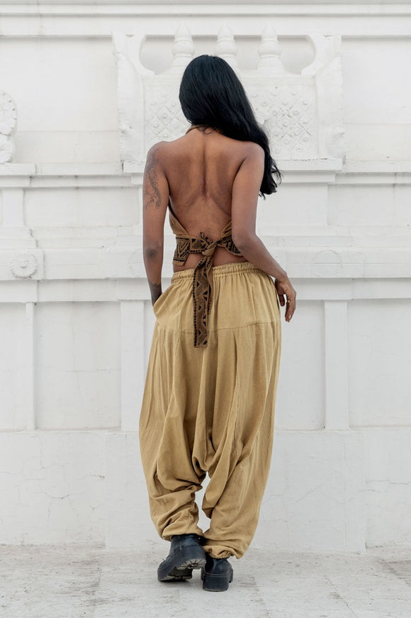 Zenya Harem Pant Camel
