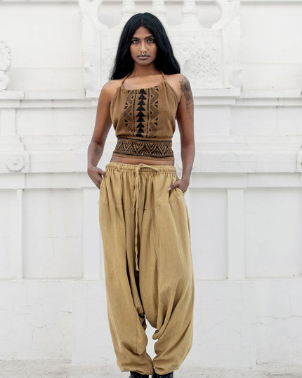 Zenya Harem Pant Camel