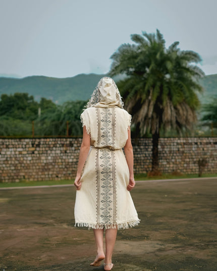 Soul wrap kimono Off White