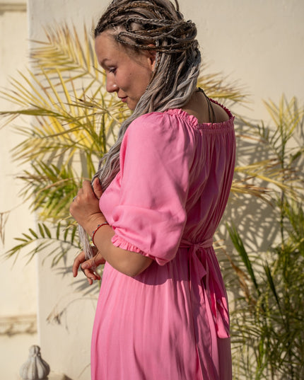 Luna Kleid Warm Orange