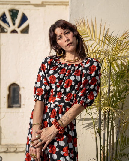 Luna Kleid Warm Orange