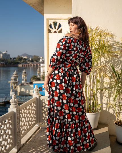 Luna Kleid Warm Orange