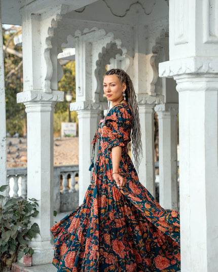 Vaiana Sommerkleid Sonnenblumengelb 