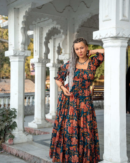 Vaiana Sommerkleid Sonnenblumengelb 