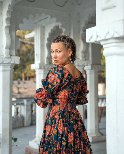 Vaiana Sommerkleid Sonnenblumengelb 